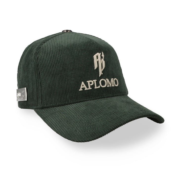 Gorra AP Mini "Corduroy" Dark Green