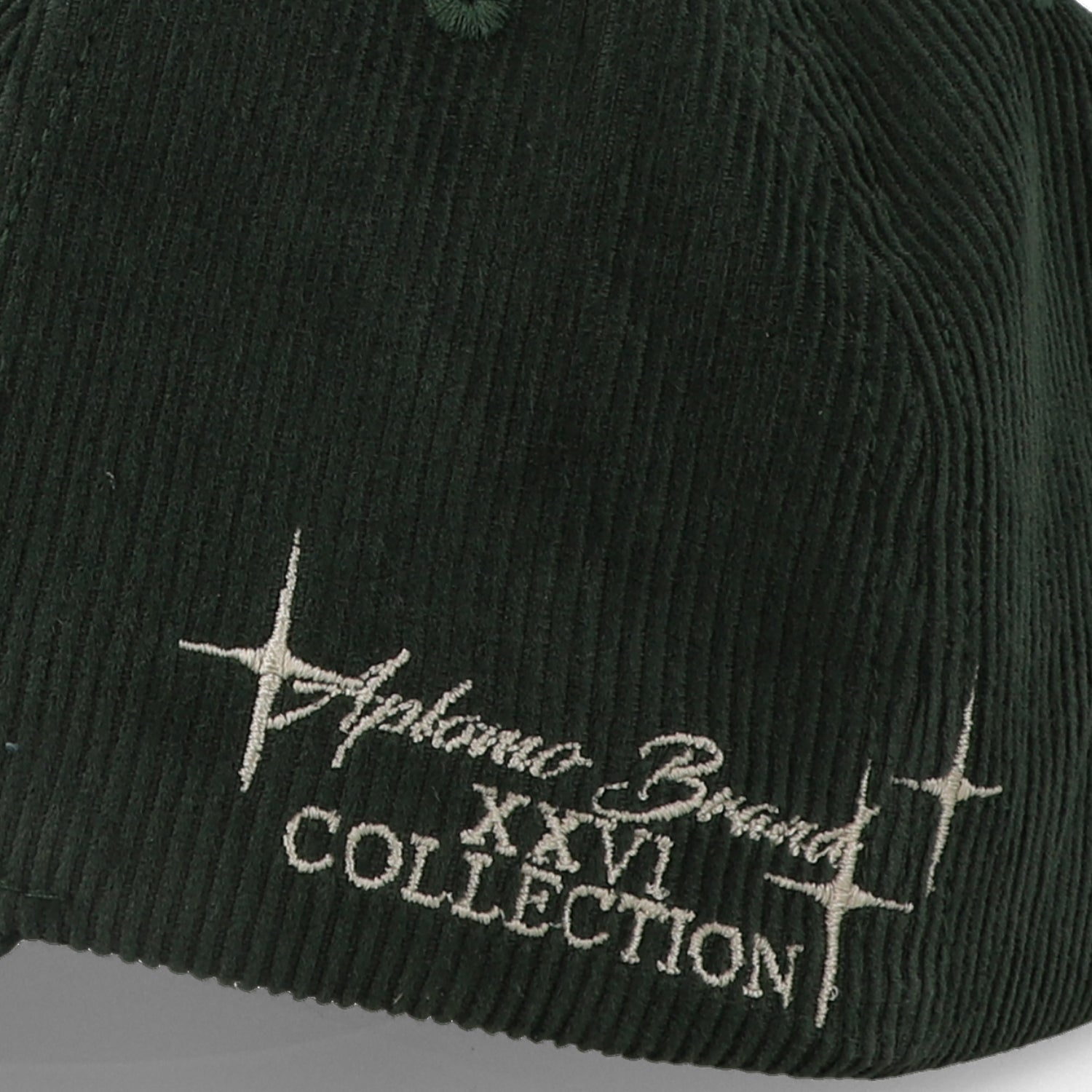 Gorra AP Mini "Corduroy" Dark Green